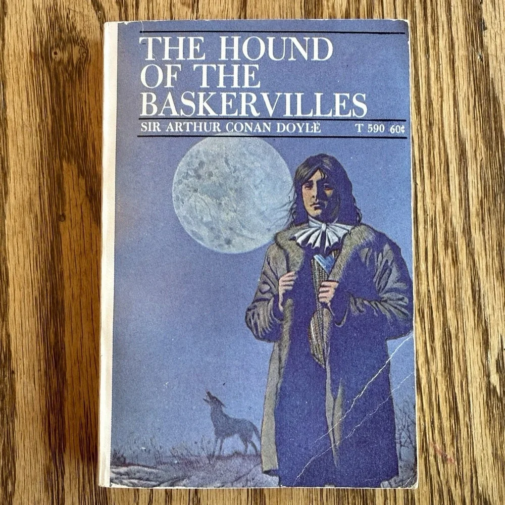 The Hound of‎ the Baskervilles Sir Arthur Conan Doyle 8th Print 1969 PB Vintage